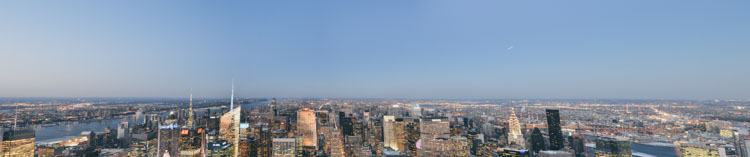 Panorama of Midtown Manhattan